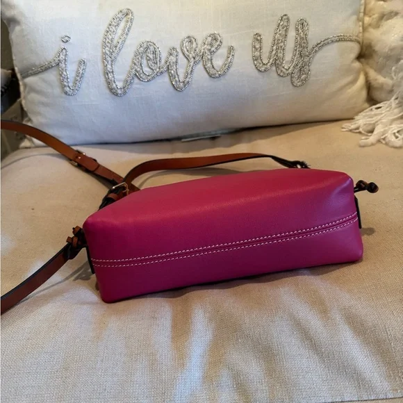 Dooney & Bourke Fuchsia Crossbody Bag - Picture 10 of 11